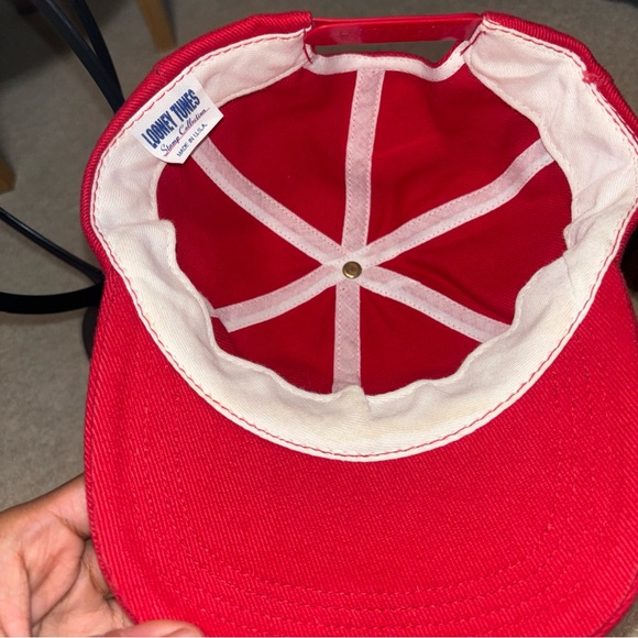 Vintage Looney Tunes Stamp Collection US Mail Bugs Bunny Snapback Hat Cap - Picture 5 of 6